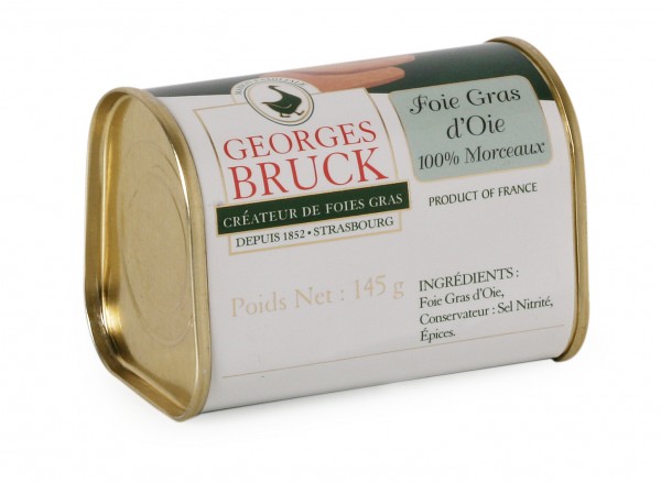 Whole goose liver - 145g tin