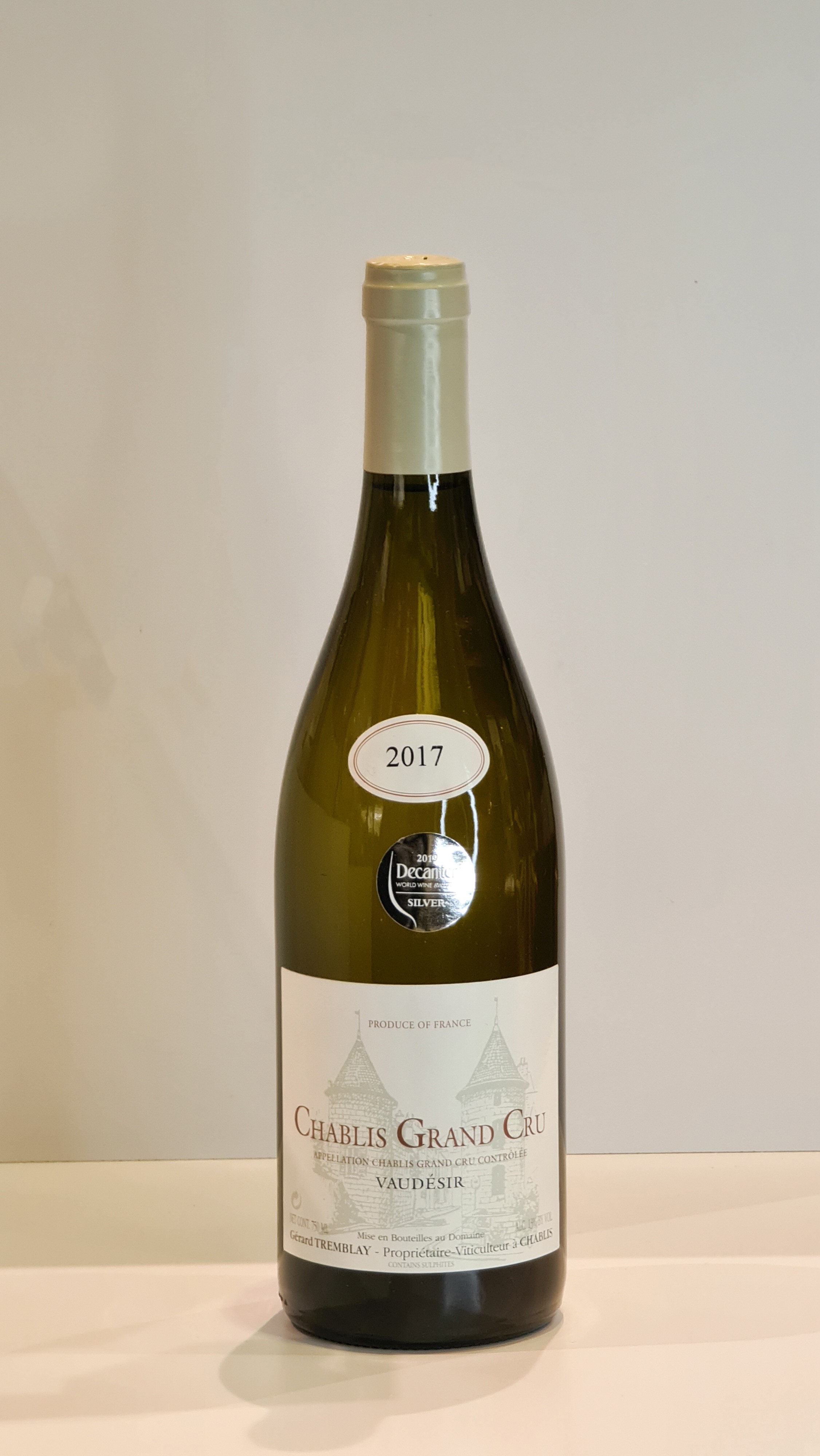 Chablis Grand Cru Vaudesir 2017 White wine Wines and spirits